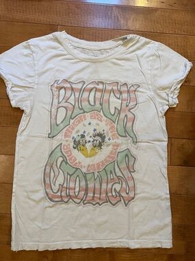 Recycled Karma Tee with 'Black Crows' Graphic
